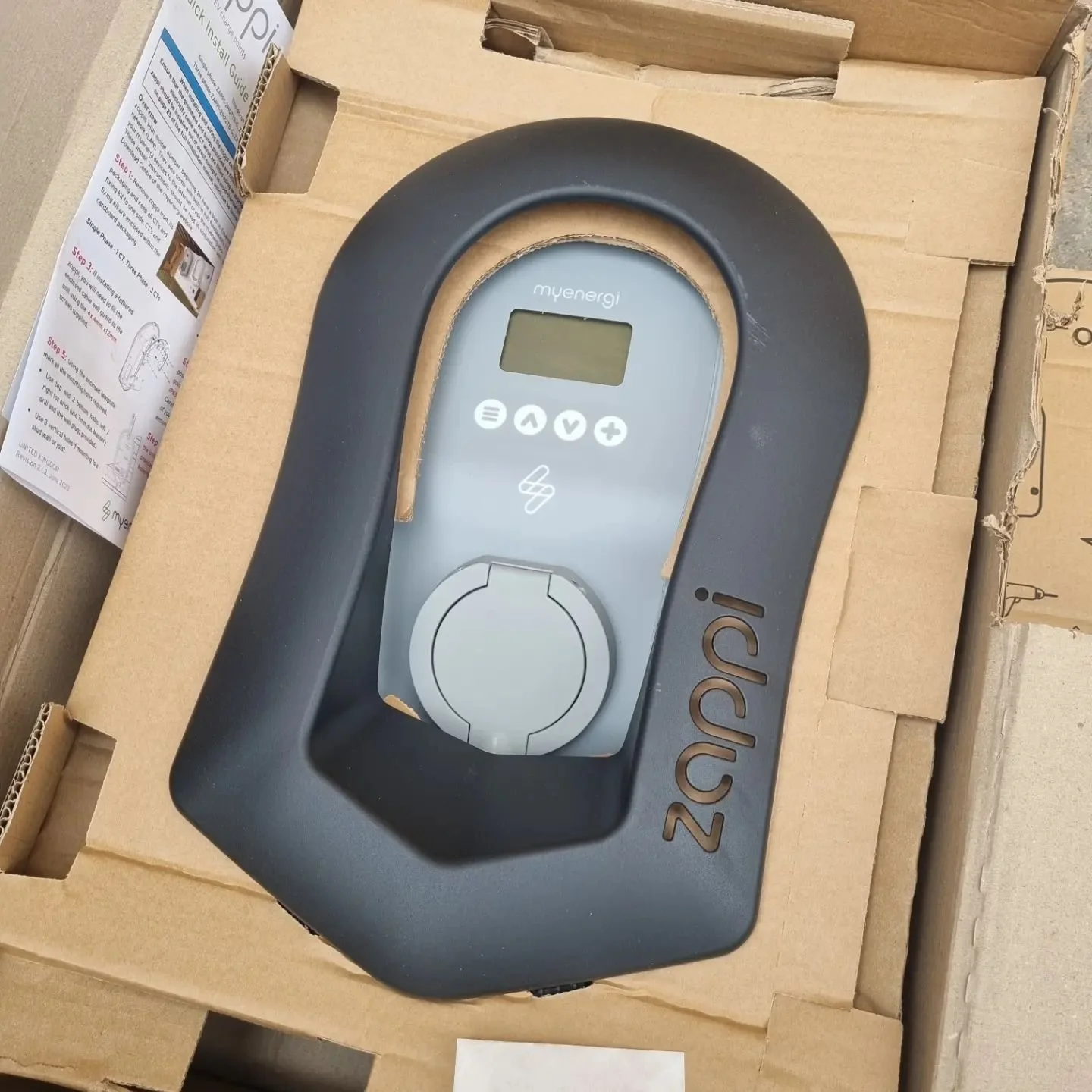 Quick Zappi install.
