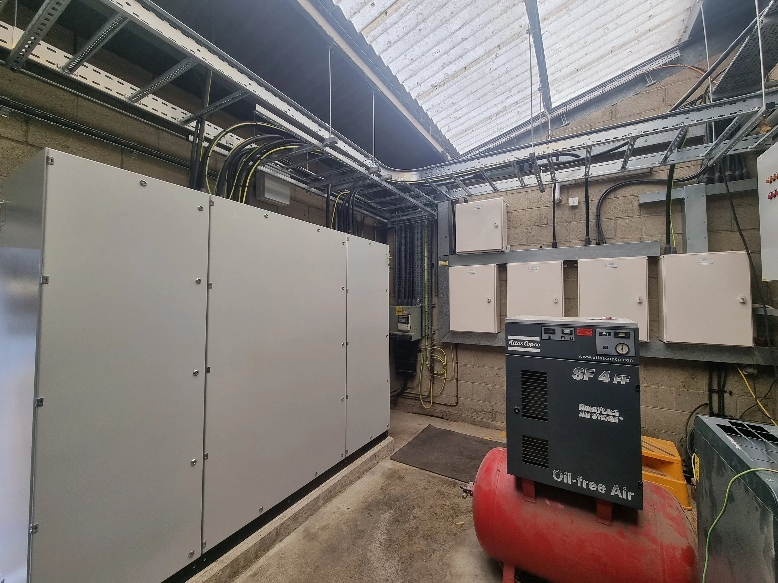 Industrial electrical work
