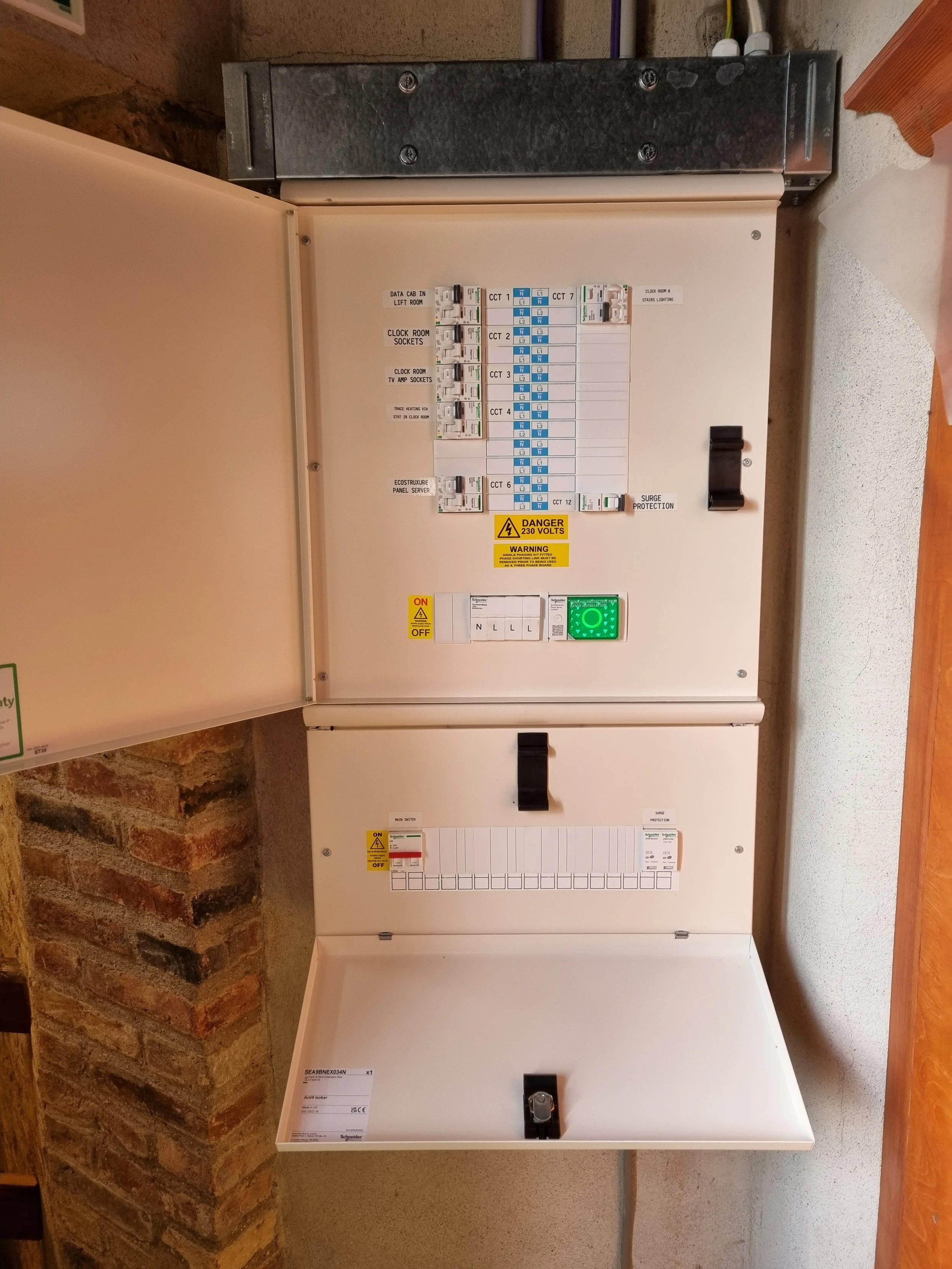 Commercial electrical work