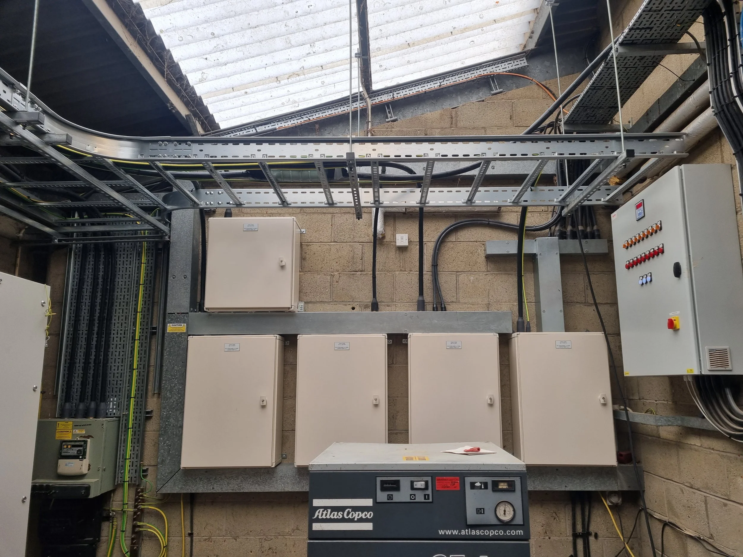 Highland Electric installation at Park Farm